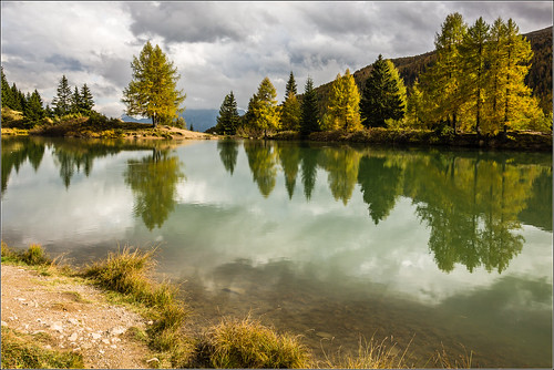 italy lake reflections landscape nikon scenery san italia raw val di autunno riflessi paesaggio trentino dolomiti pellegrino laghetto passo moena fassa fuciade d7100