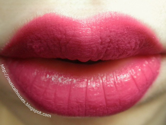 Etude House Color Lips Fit PP501 Brave Fit Berry Lip Swatch