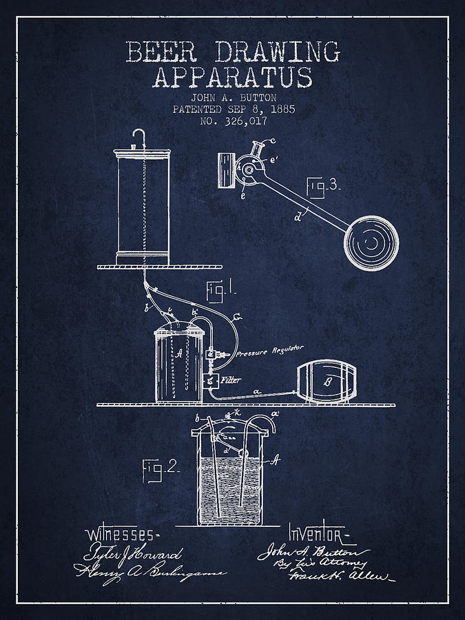 beer-drawing-apparatus-patent-from-1885-navy-blue-aged-pixel
