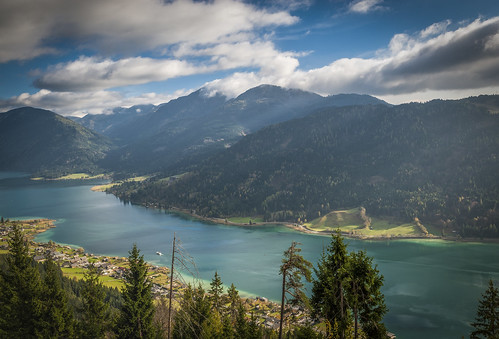 panorama see österreich kärnten wandern weisensee