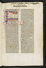 Decorated penwork initial in Biblia latina