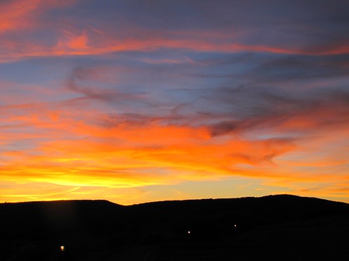 sunset sky clouds rural colorado dusk mesaverdenationalpark