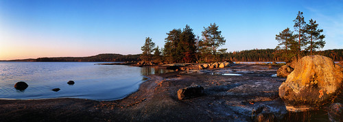 camera lake film finland slide panoramic jaala noblex135s karijärvi