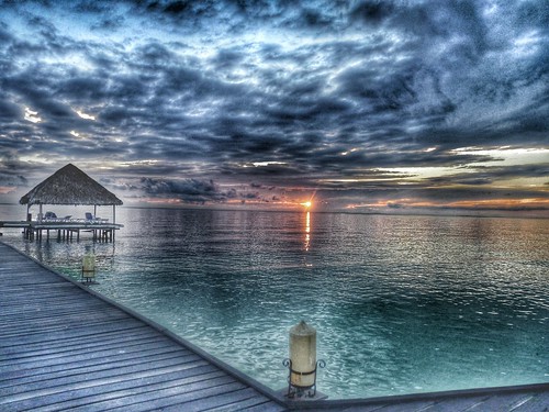 blue sunset sea reflection beach nature island cuba walkway cayos