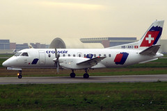 Crossair Saab 340B HB-AKO TLS 30/12/1994
