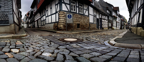 street camera wood city panorama building view decoration panoramic horizon202 goslar