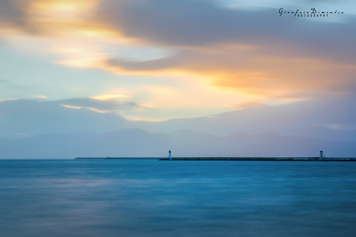 sardegna longexposure blue winter sunset sea lighthouse water harbor frost sardinia filter tempest mistral nd8