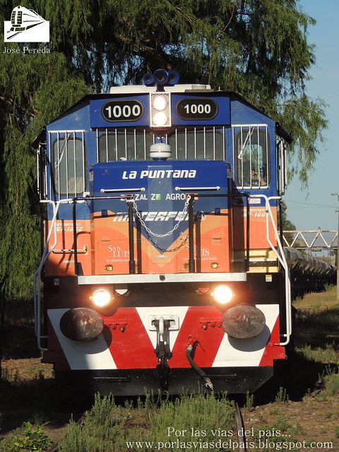 NREC MF1000 ingresando a Estación Rufino.
