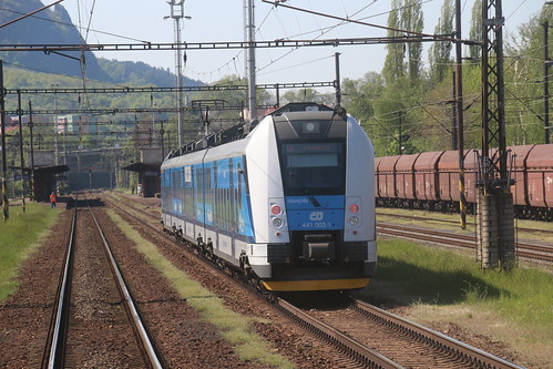 train eisenbahn railway u1 czechrepublic treno skoda regiopanter 441003