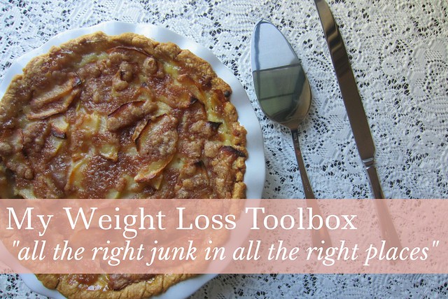 my weight loss toolbox/"all the right junk in all the right places"