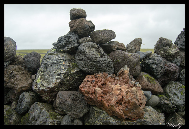 Montones de piedra de Laufskálavarda