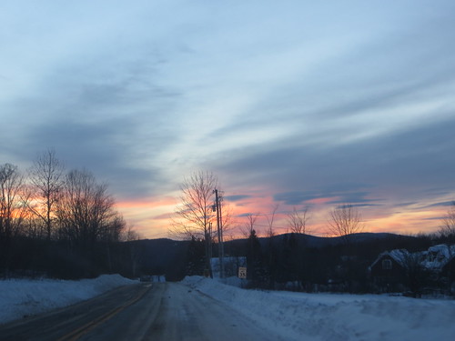 sunset vermont mountholly