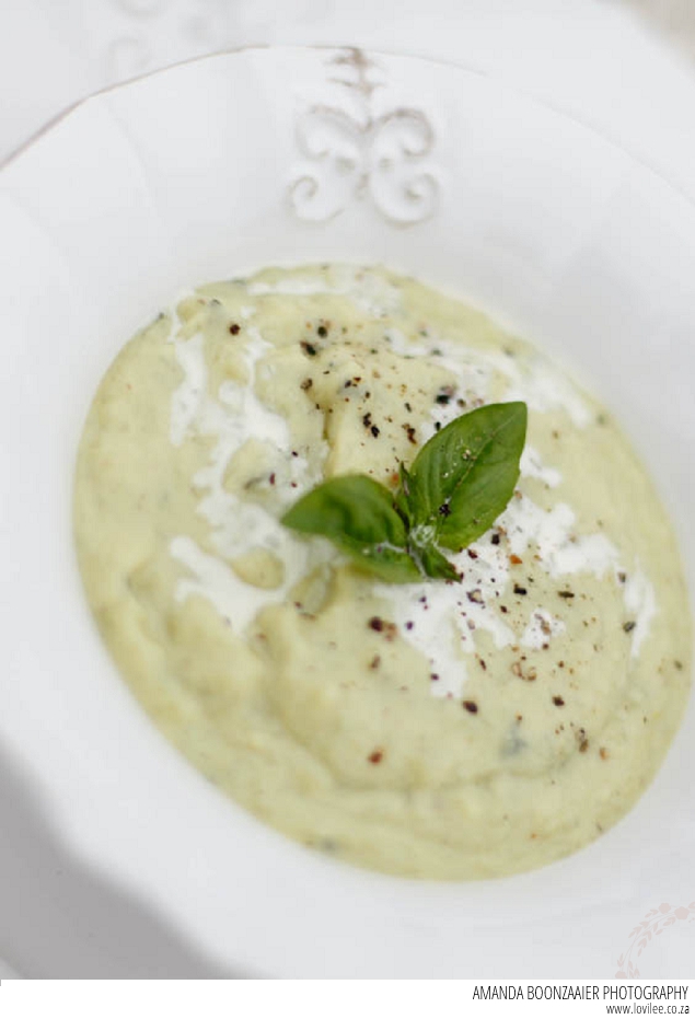 Cold cucumber and avo soup recipe