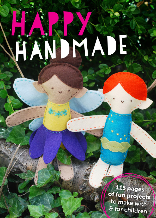 Happy Handmade - an eBook with my elf and fairy dolls!