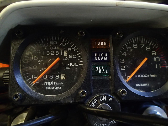 1995 Suzuki DR350 mileage 1/1/15