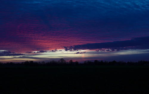 sunset france clouds evening sonnenuntergang wolken nuages soir abendhimmel coucherdusoleil morsan hautenormandie