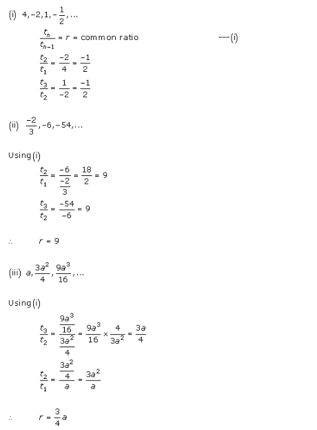 RD-Sharma-class-11-Solutions-Chapter-20-geometric-Progressions-Ex-20.1-Q-1