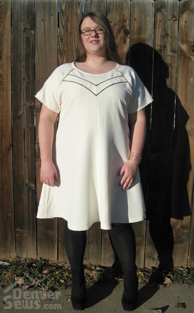 Papercut Clover Dress - Front View
