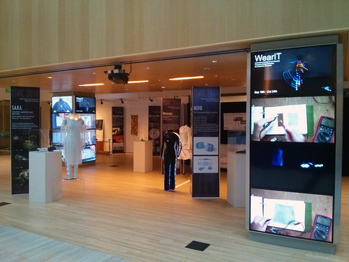 ISWC Design Exhibition at Microsoft Research Gallery, Redmond, WA, USA