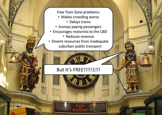 The Free Tram Zone debate