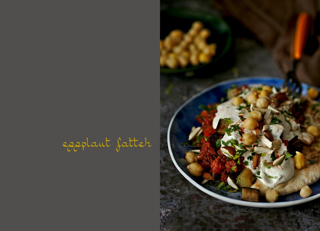 eggplant fatteh