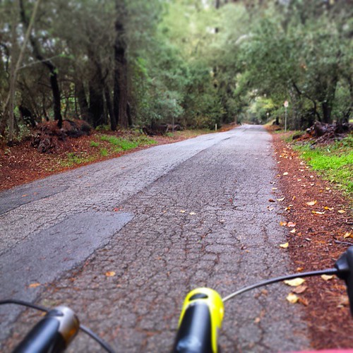 Santa Cruz rain ride  #cycling #santacruz