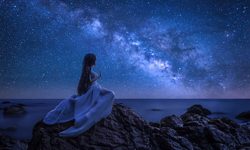 longexposure sea portrait people nature night landscape hongkong nikon dd volks ateens milkyway carlzeiss dollfiedream starrysky hyperfocaldistance d700 zf2 ドルフィードリーム distagont2821 ボークス 森川由綺 morikawayuki