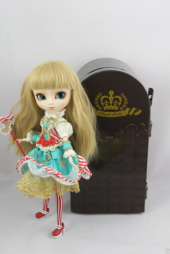 Angelic Pretty Chess Chocolate Mint Doll Case
