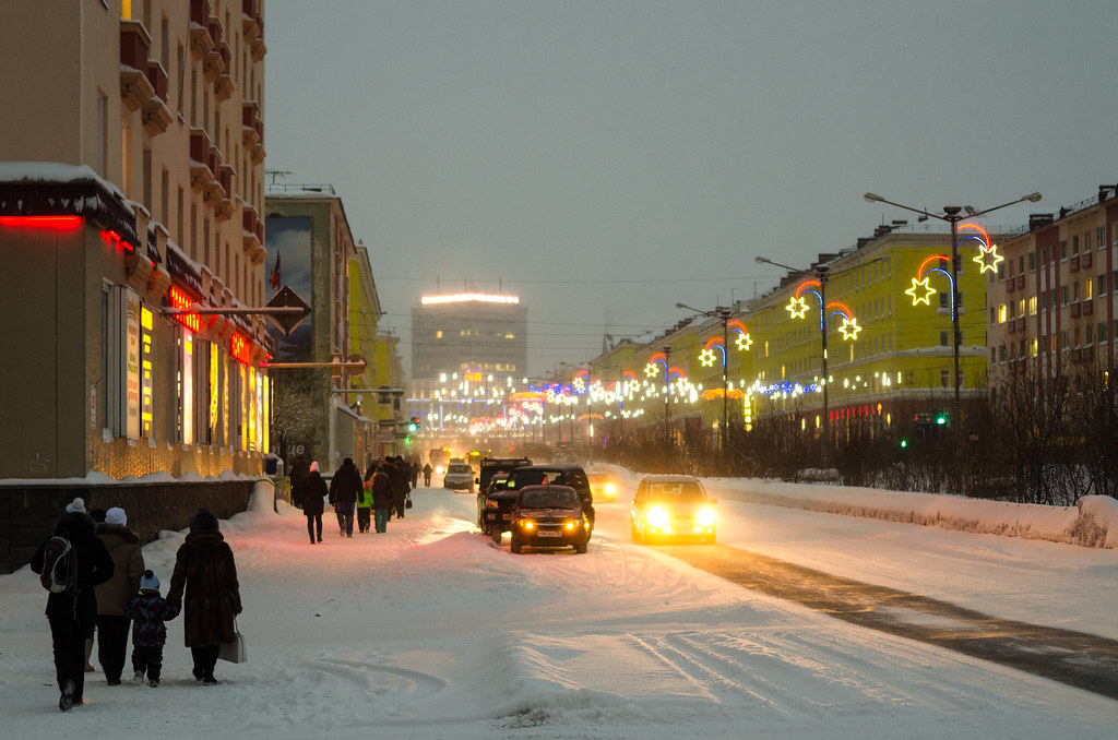 Norilsk –City Where The Temperature Reaches Less Then 55 Degrees Celsius