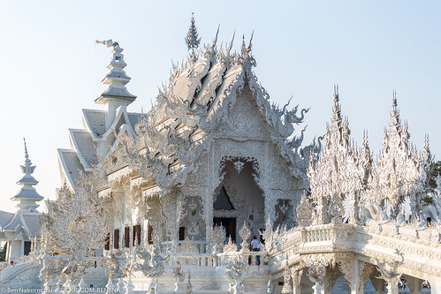 white canon landscape thailand temple daylight religion 70200 1740 chiangrai bhuddist 6d changwatchiangrai benbna tambonpaodonchai