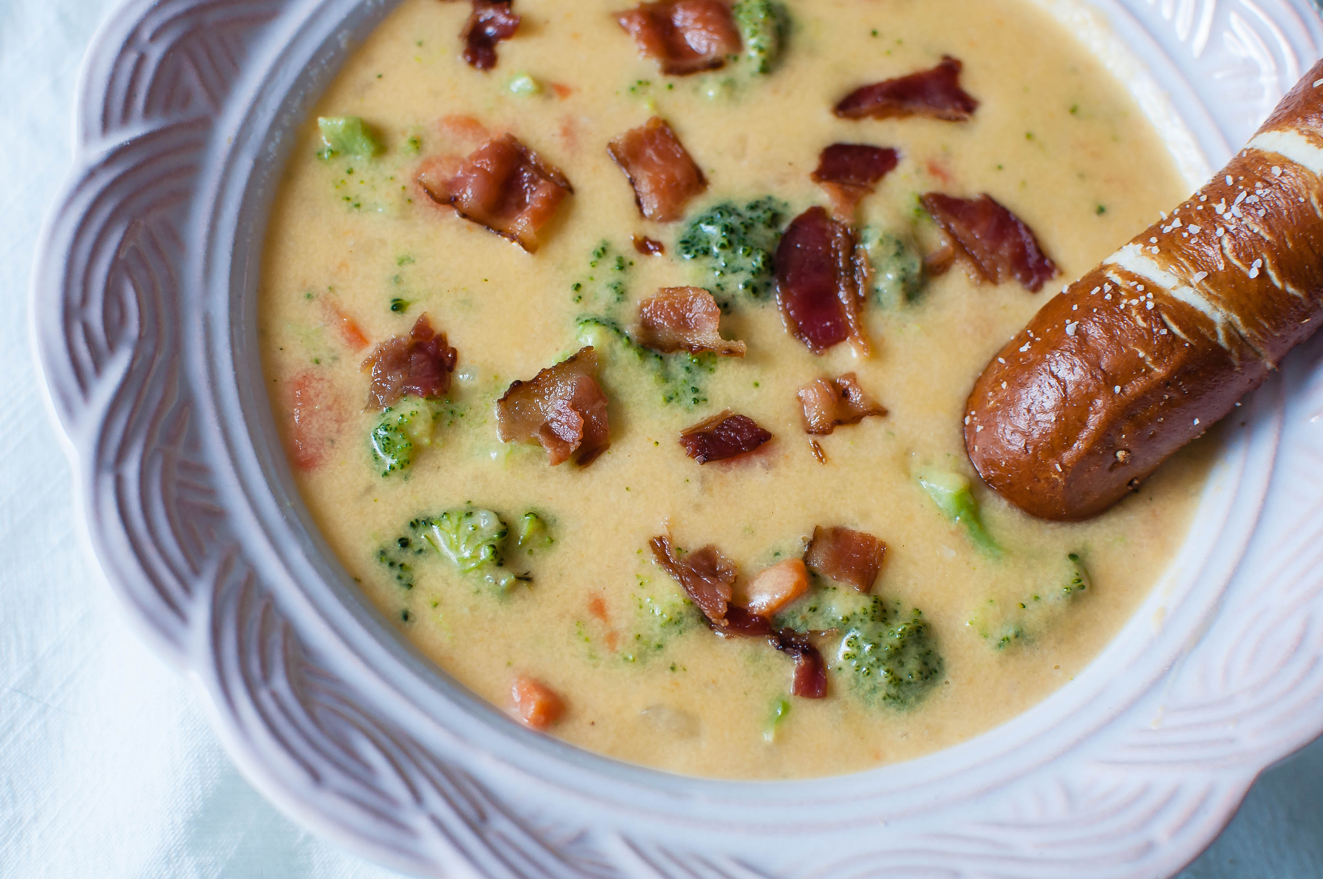 Loaded Broccoli Cheese Soup 1