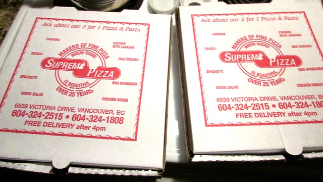 Supreme Pizza & Foodie Nostalgia