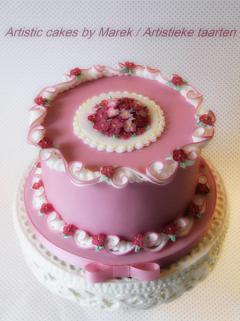 Cake Decorated with Royal Icing by Marek Krystiana
