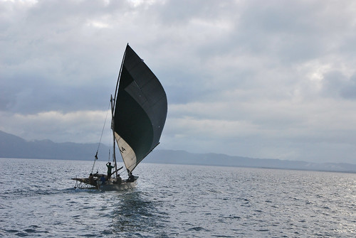 sea sailing canoe papuanewguinea alotau