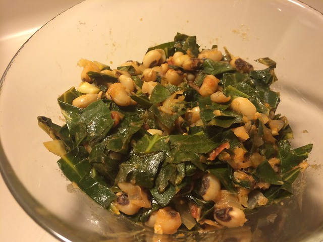 Hottie Black-Eyed Peas & Greens