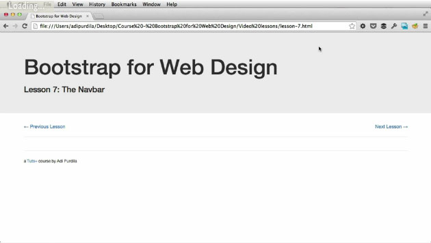 Bootstrap 3 for Web Design