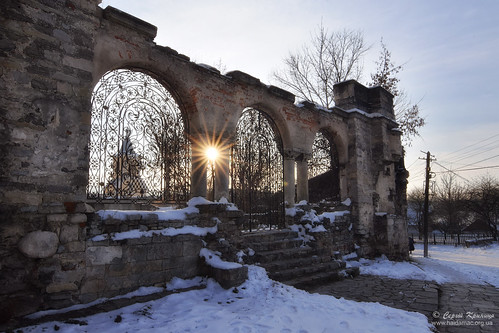 winter sunrise ukraine