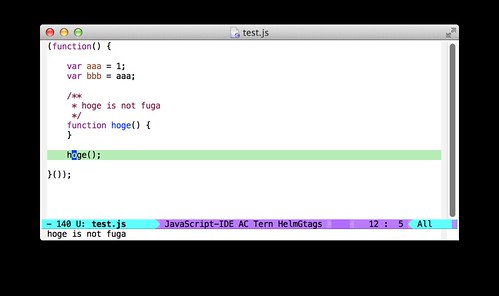 Emacs + Tern