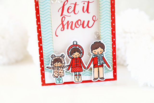 let it snow {mama elephant stamp highlights}