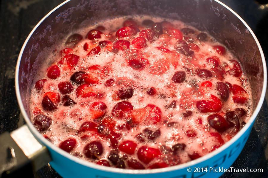 Simmer Cranberries