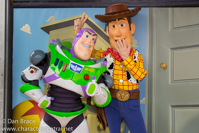 Meeting Woody and Buzz