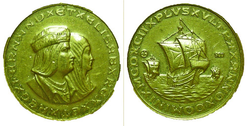 Ferdinand et Elisab 1492 Medal