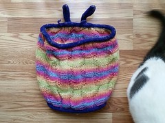 Sad Basket with Cat Butt