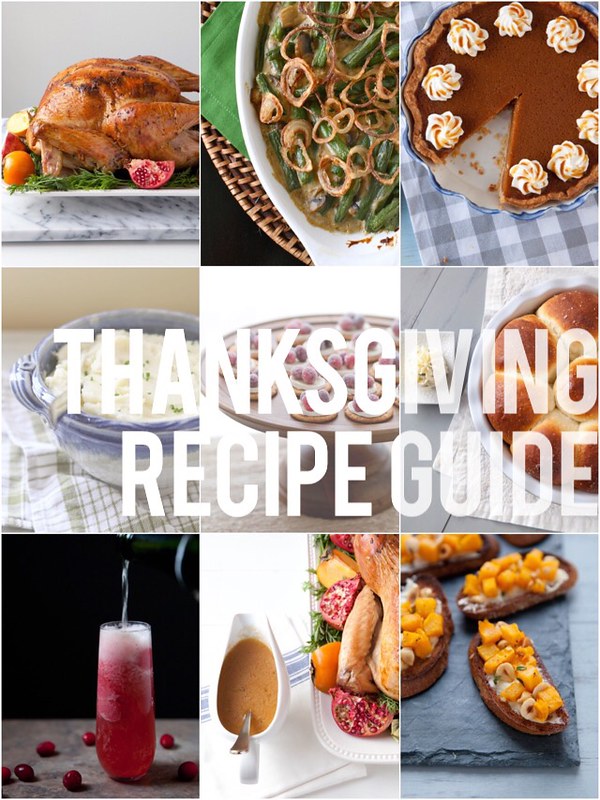 Thanksgiving Recipe Guide - Everyday Annie
