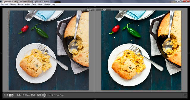 Editing Food Blog Photos with Lightroom 5