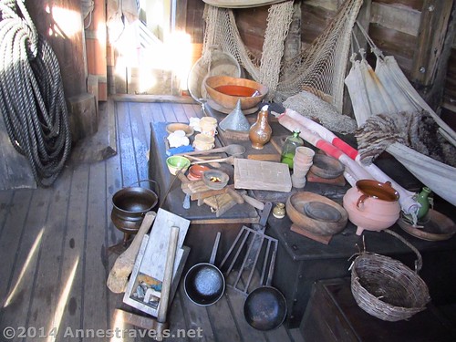 The Kitchen on the Mayflower II, Plymouth, MA