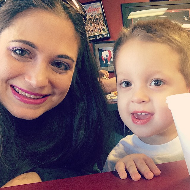 Me & Will at lunch! Our #selfie was not quite as perfect as the pic I took of Z & his Aunt. Lol. Still cute though! #BigDsBBQ #northGA #igersGA #Dawsonville