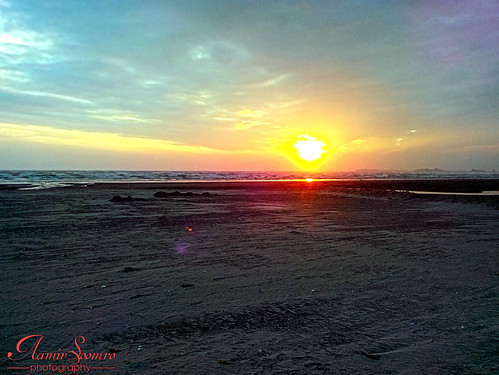 pakistan sunset sea sky sun beach karachi sindh