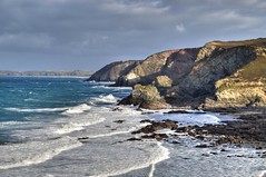 Cornish coast near St Agnes