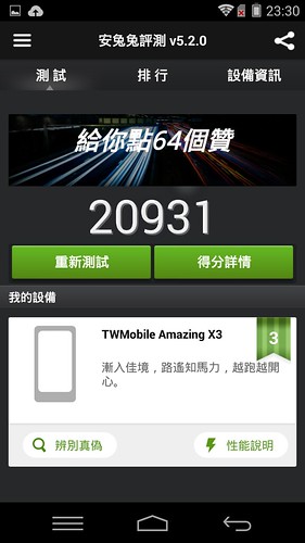 大螢幕超值全能機 -台灣大哥大 4G LTE 全頻智慧手機 TWM Amazing X3 @3C 達人廖阿輝